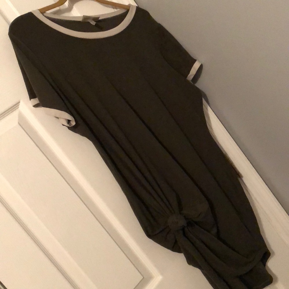 Army green dress